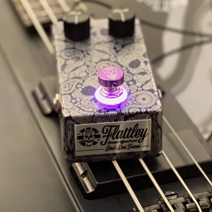 boutique phaser pedal Flattley Guitar Effect Pedals Platinum Series Bass Star Fazer Bass Pha — Truetone Music