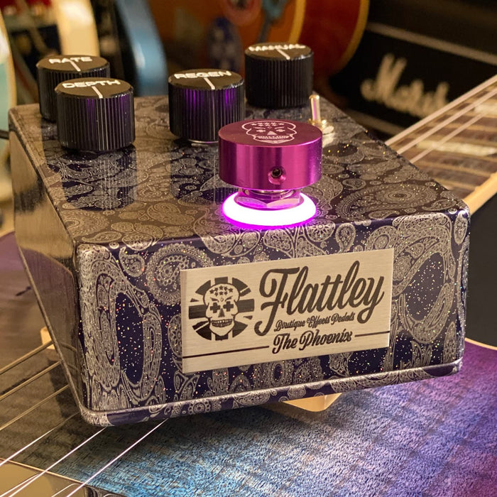 Flattley Guitar Effect Pedals Platinum Series The Phoenix Stereo Analo — Truetone Music