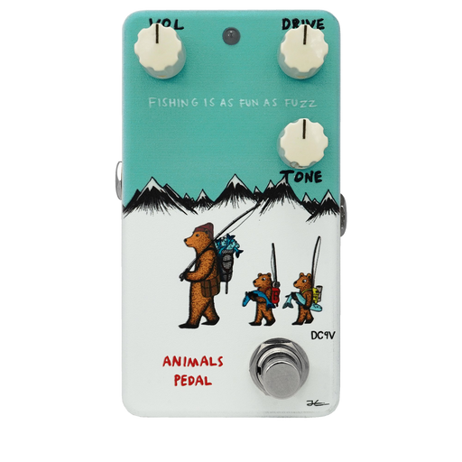 Animals Pedal Fishing is as Fun As Fuzz Guitar Effect Pedal
