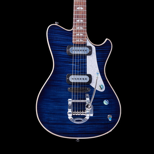 Powers Electric A-Type Select  Twilight Blue With Softshell Case