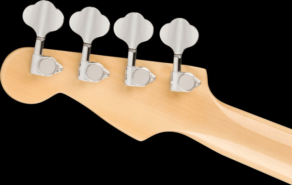 Fender Fullerton Precision Bass® Uke, Walnut Fingerboard, Tortoiseshell Pickguard, Olympic White