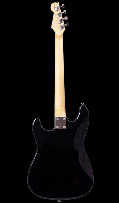 Eastwood S Style 4 String Tenor Guitar - Black With Gig Bag