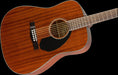 Fender CD-60S All Mahogany Acoustic Guitar Natural Finish