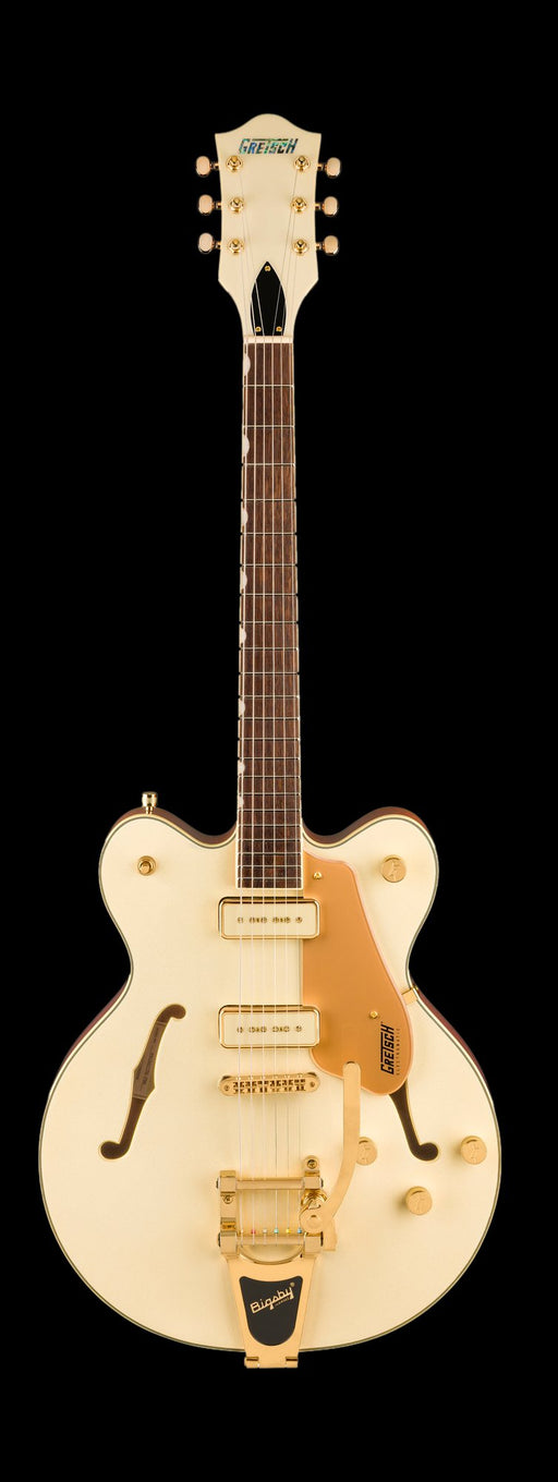 Gretsch Electromatic Pristine LTD Center Block Double-Cut with Bigsby Laurel Fingerboard White Gold