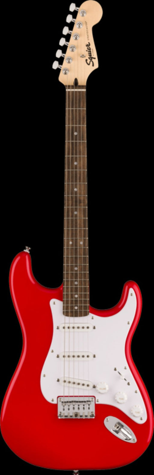 Squier Sonic Stratocaster HT Laurel Fingerboard White Pickguard Torino Red