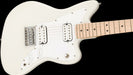 Squier Mini Jazzmaster HH Maple Fingerboard Olympic White Electric Guitar