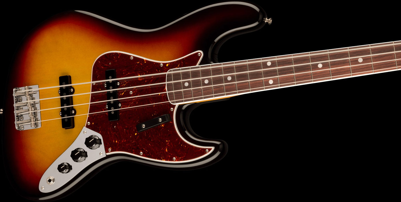 Fender American Vintage II 1966 Jazz Bass Rosewood Fingerboard 3-Color Sunburst Bass