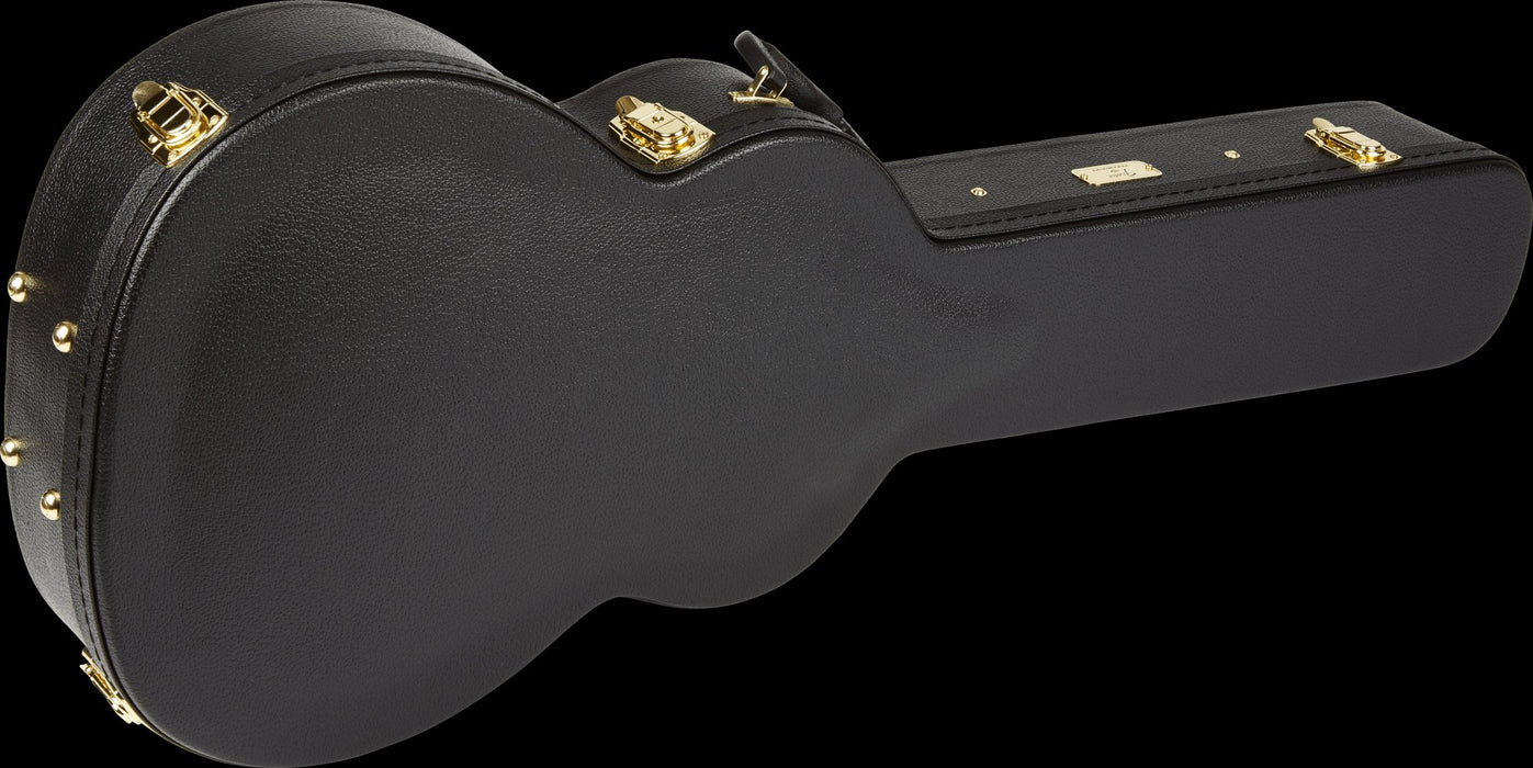 Fender PS-220E Parlor, Ovangkol Fingerboard, 3-Tone Vintage Sunburst Acoustic Guitars
