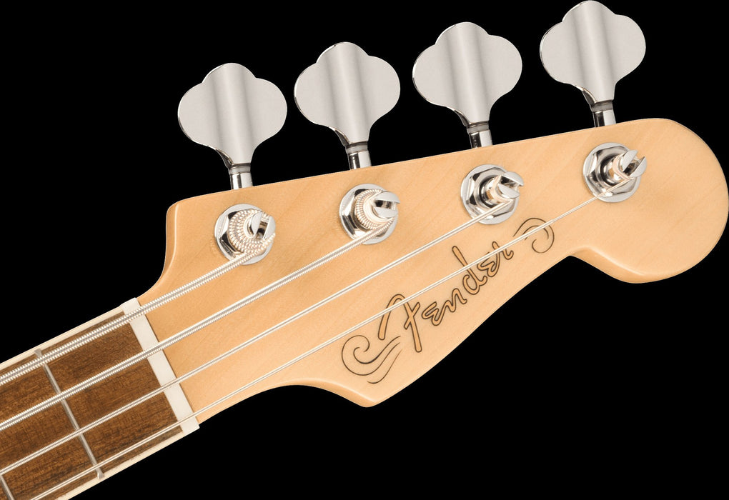Fender Fullerton Precision Bass® Uke, Walnut Fingerboard, Tortoiseshell Pickguard, 3-Color Sunburst