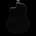 Fender CD-60SCE Dreadnought Walnut Fingerboard Black Acoustic Guitar