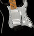 Squier Contemporary Stratocaster Special Roasted Maple Fingerboard Silver Anodized Pickguard Black Electric Guitar