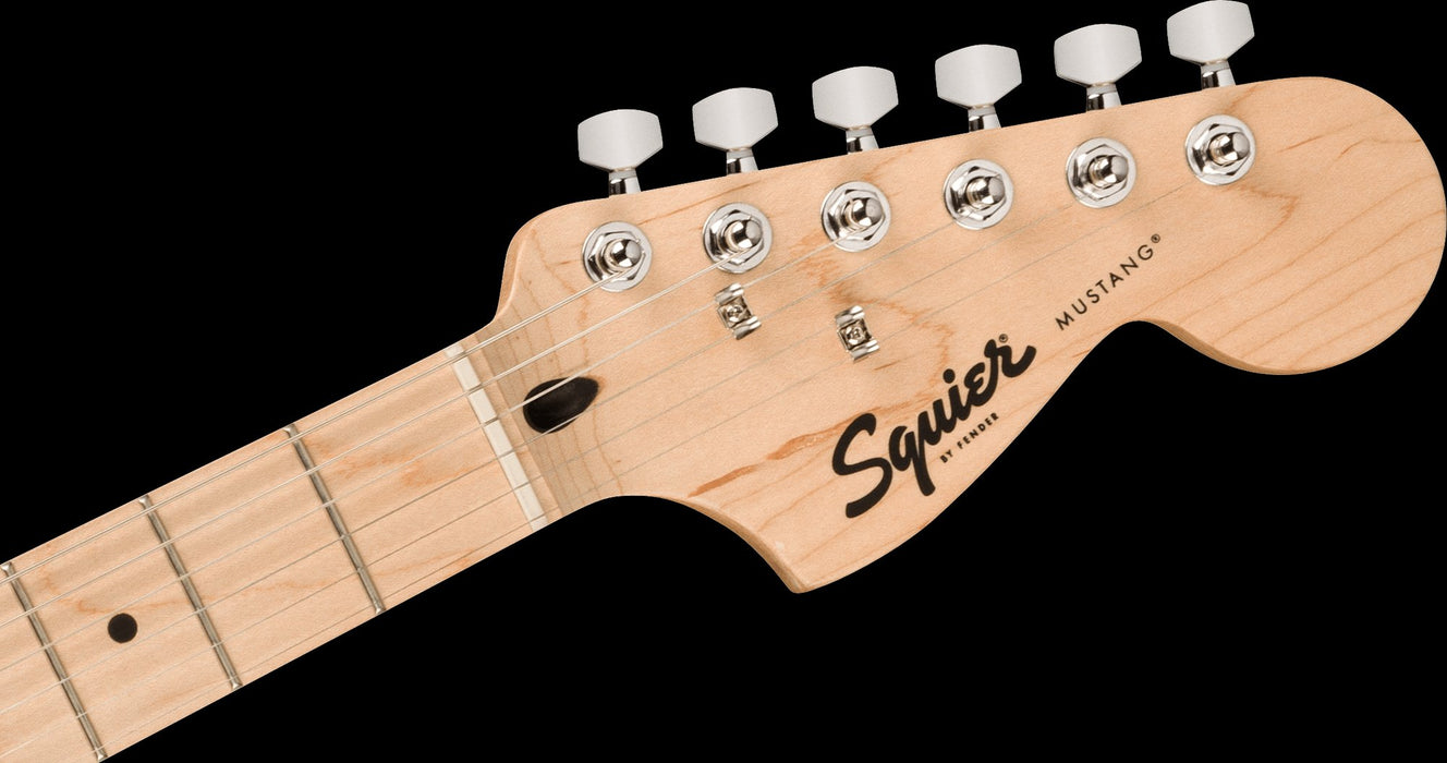 Squier Sonic Mustang Maple Fingerboard White Pickguard 2-Color Sunburst