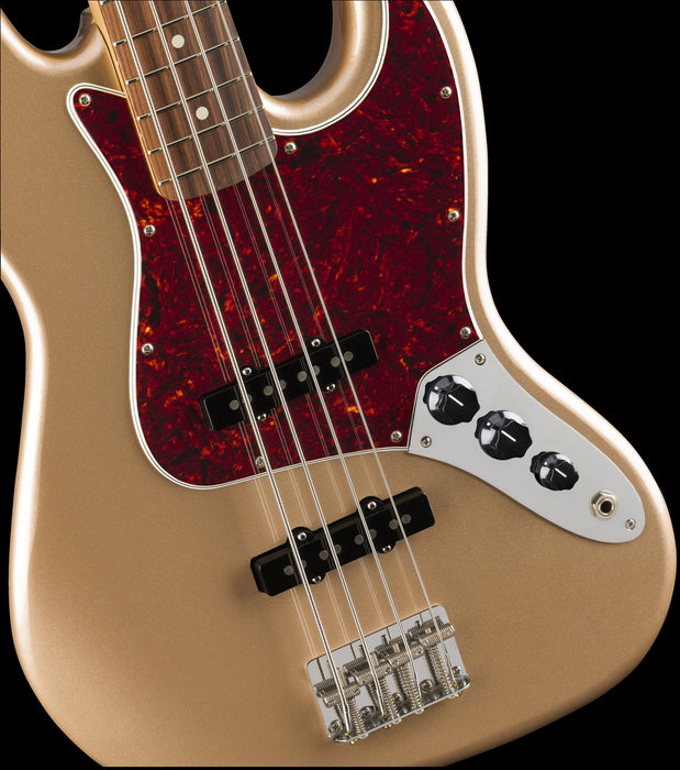 Fender Vintera '60s Jazz Bass Firemist Gold With Gig Bag