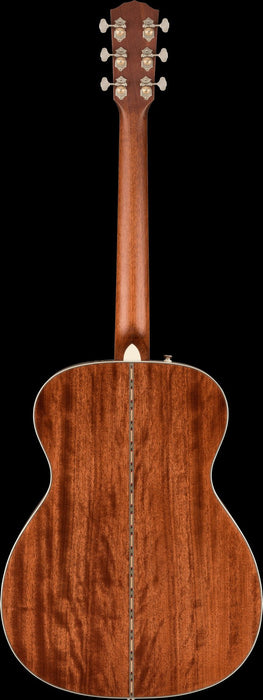Fender PO-220E Orchestra, Ovangkol Fingerboard, 3-Tone Vintage Sunburst Acoustic Guitars