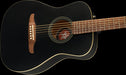 Fender Joe Strummer Campfire Matte Black Walnut Fingerboard Acoustic Electric Guitar