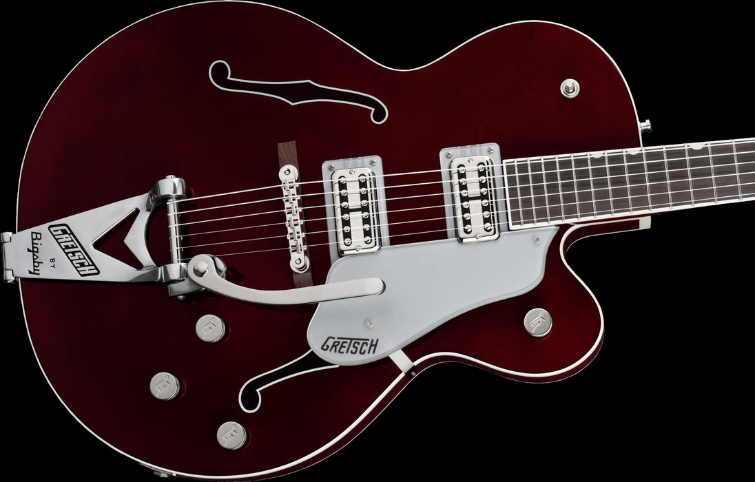 G6119T-ET Players Edition Tennessee Rose Electrotone Hollow Body with String-Thru Bigsby Rosewood Fingerboard Dark Cherry Stain
