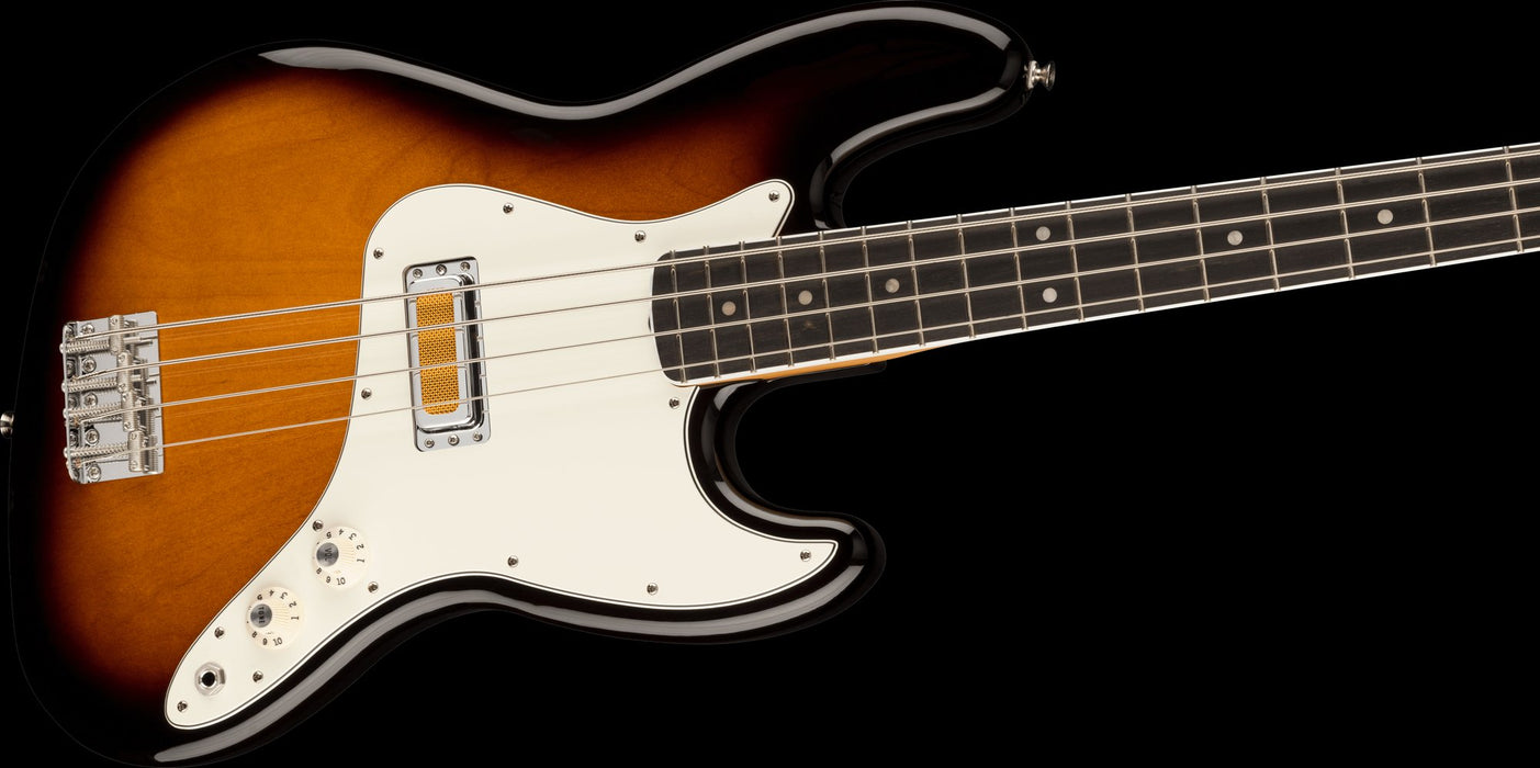 Fender Gold Foil Jazz Bass Ebony Fingerboard 2-Color Sunburst With Gig Bag