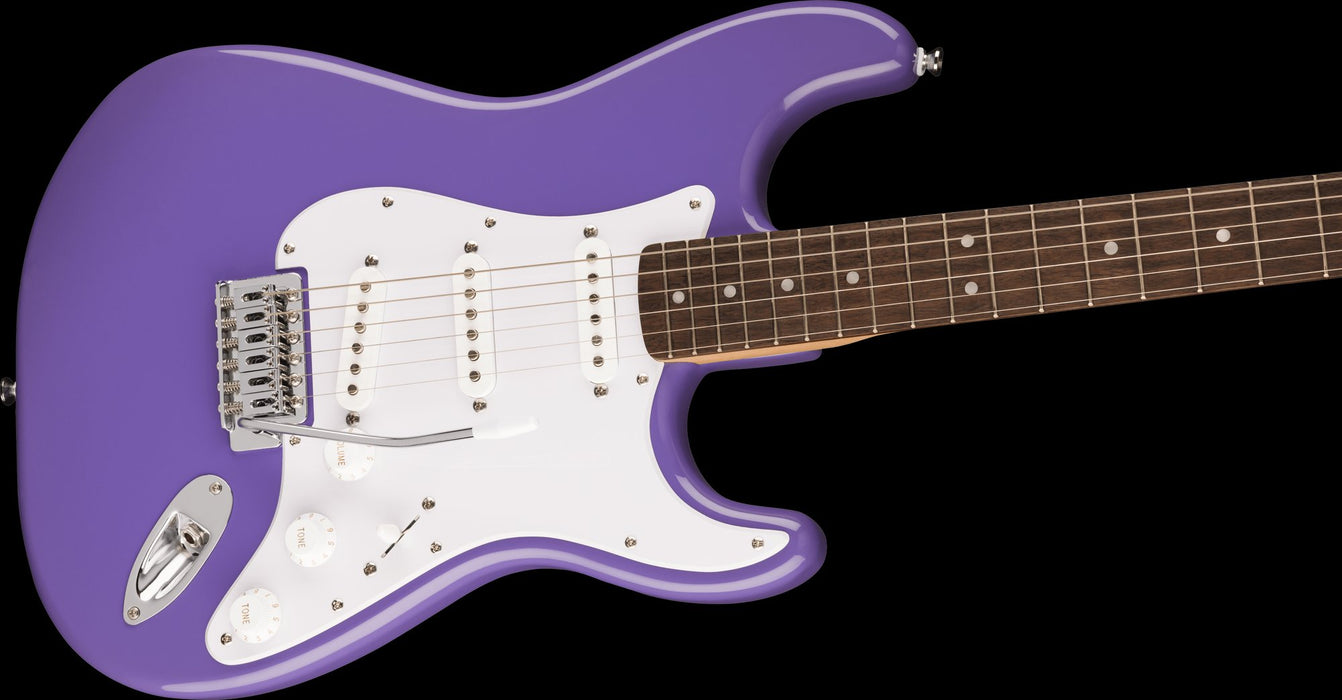 Squier Sonic Stratocaster Laurel Fingerboard White Pickguard Ultraviolet