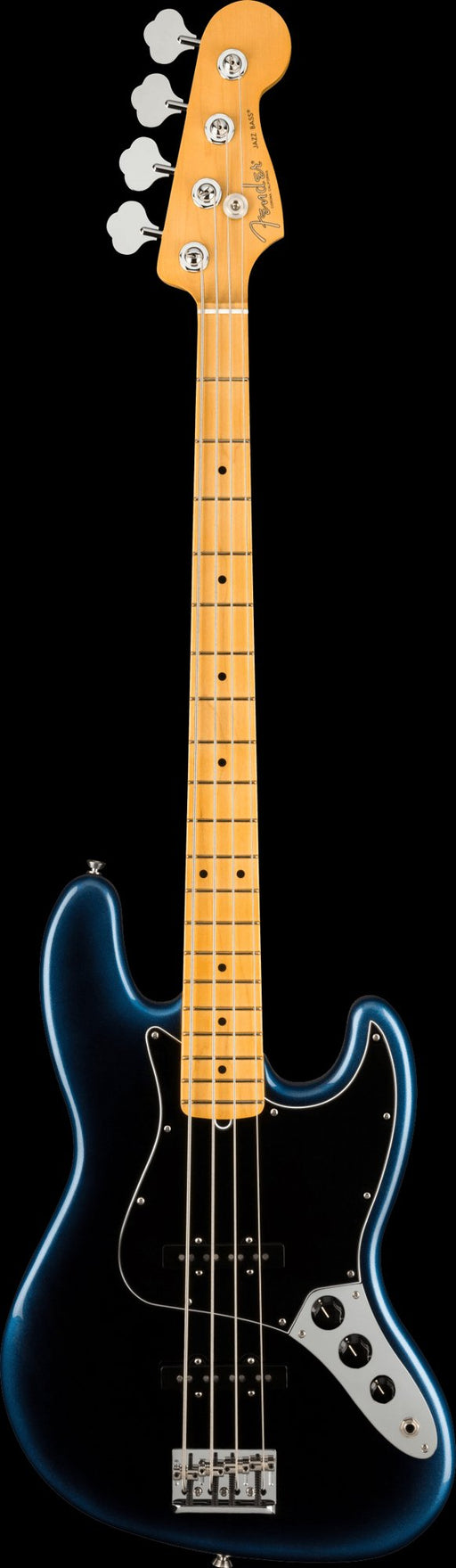Fender American Professional II Jazz Bass Maple Fingerboard Dark Night With Case