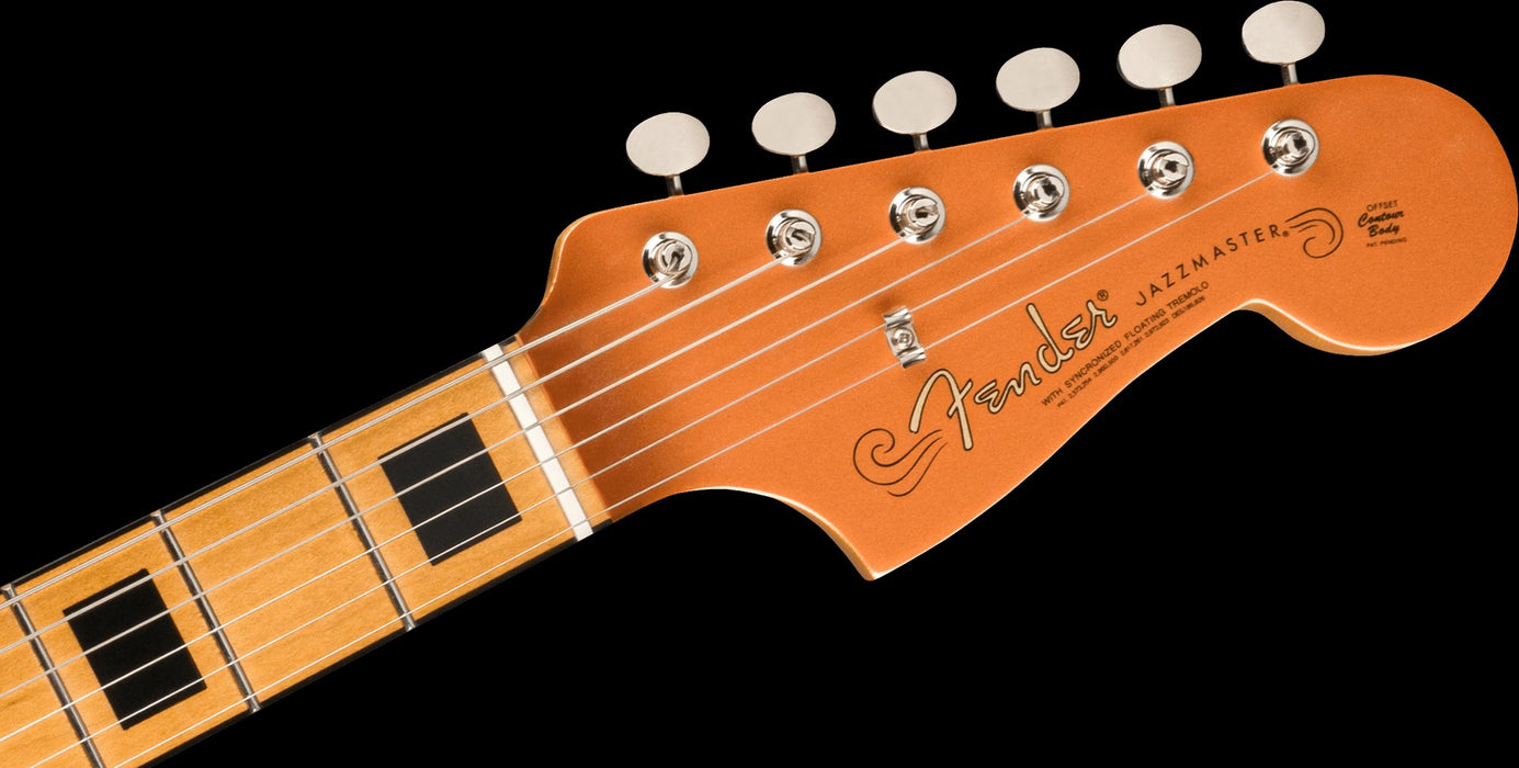 Fender Troy Van Leeuwen Jazzmaster Copper Age Electric Guitar With Case
