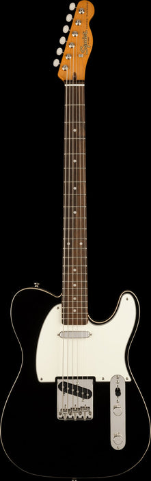 Squier Classic Vibe Baritone Custom Telecaster Black Electric Guitar
