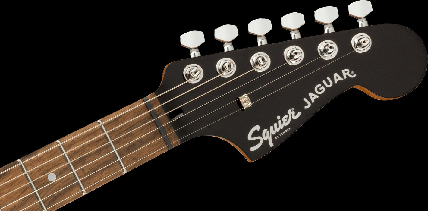 Squier Contemporary Jaguar HH ST Laurel Fingerboard Black Pickguard Sky Burst Metallic Electric Guitar
