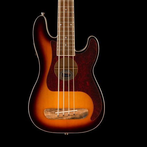 Fender Fullerton Precision Bass® Uke, Walnut Fingerboard, Tortoiseshell Pickguard, 3-Color Sunburst