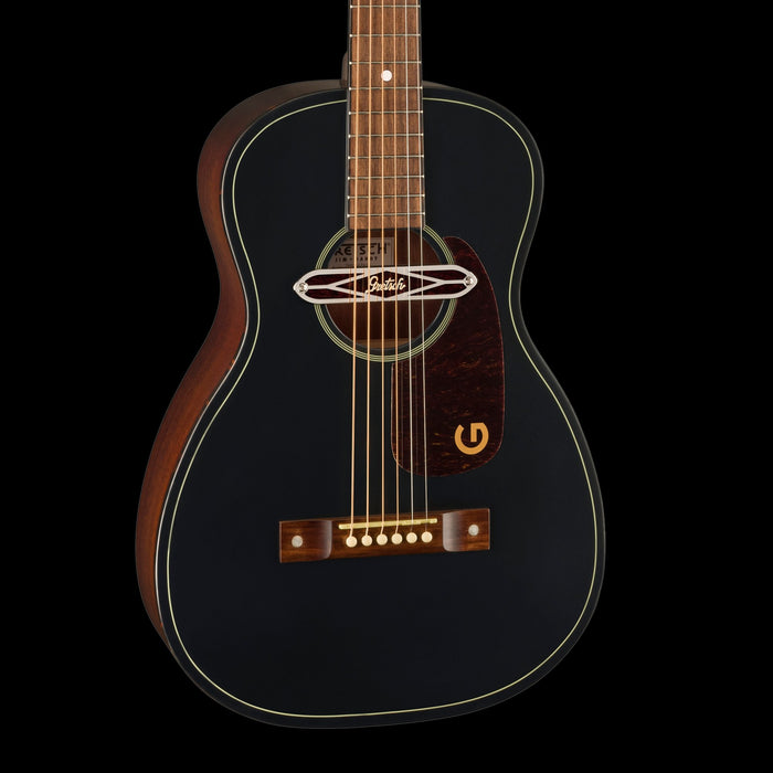 Gretsch Deltoluxe Parlor Walnut Fingerboard Tortoiseshell Pickguard Black Top