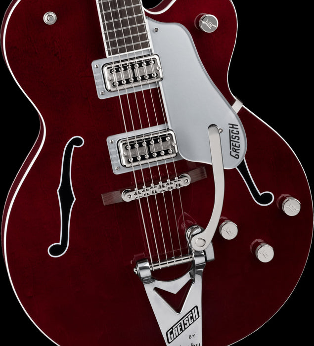 G6119T-ET Players Edition Tennessee Rose Electrotone Hollow Body with String-Thru Bigsby Rosewood Fingerboard Dark Cherry Stain
