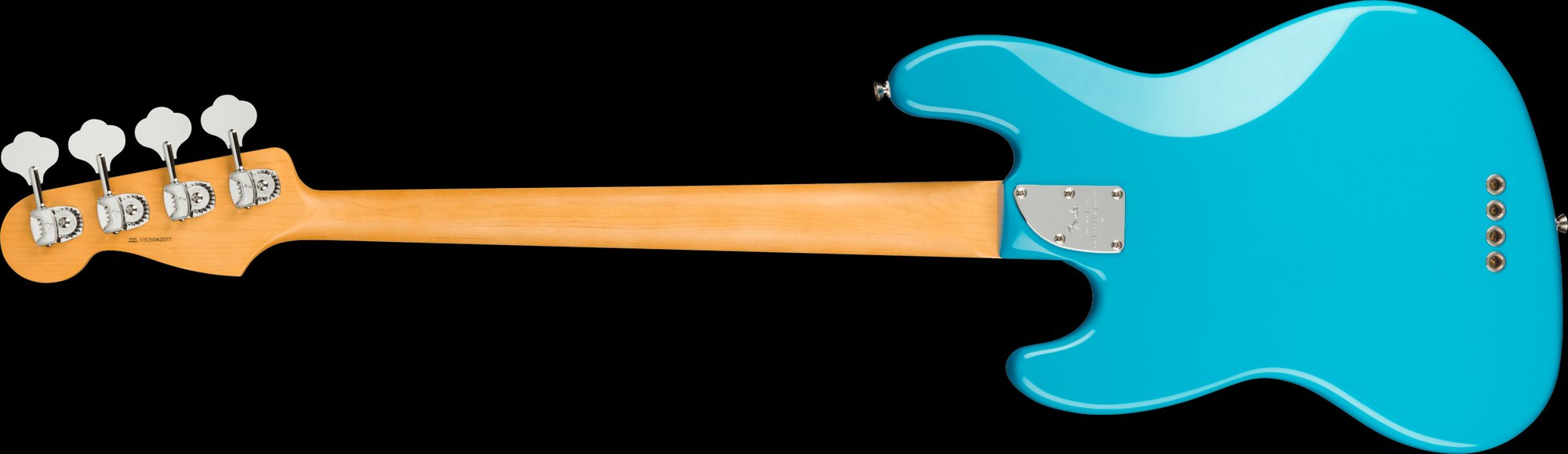 Fender American Professional II Jazz Bass Rosewood Fingerboard Miami Blue With Case