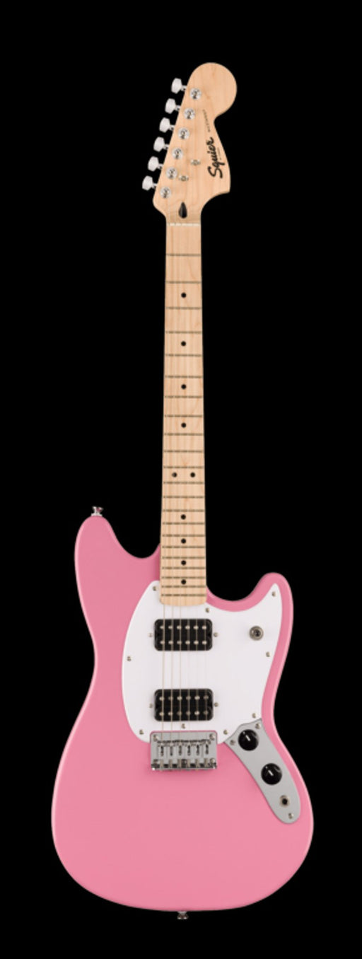 Squier Sonic Mustang HH Maple Fingerboard White Pickguard Flash Pink