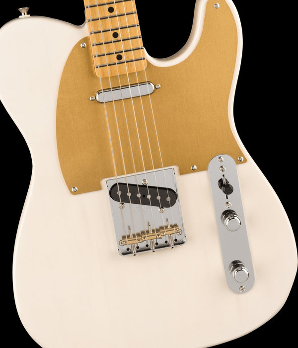 Fender JV Modified '50s Telecaster®, Maple Fingerboard, White Blonde Electric Guitars