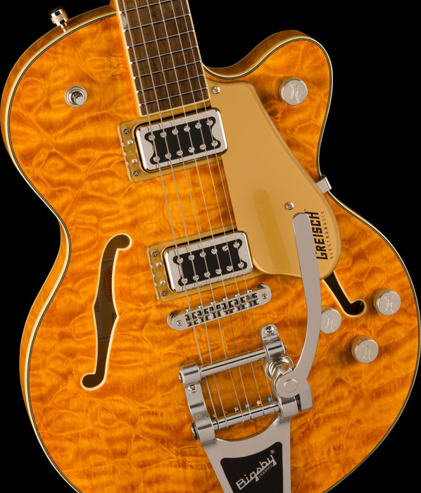 Gretsch G5655T-QM Electromatic Center Block Jr. Single-Cut Quilted Maple with Bigsby Speyside With Case