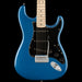 Squier Affinity Series Stratocaster Maple Fingerboard Black Pickguard Lake Placid Blue