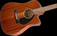 Fender CD-60SCE Dreadnought Walnut Fingerboard All-Mahogany