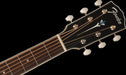 Fender PS-220E Parlor, Ovangkol Fingerboard, 3-Tone Vintage Sunburst Acoustic Guitars