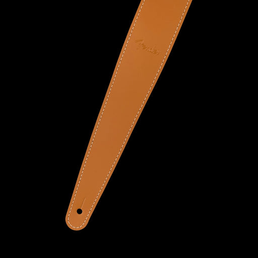 Fender 2" Essentials Leather Strap, Tan