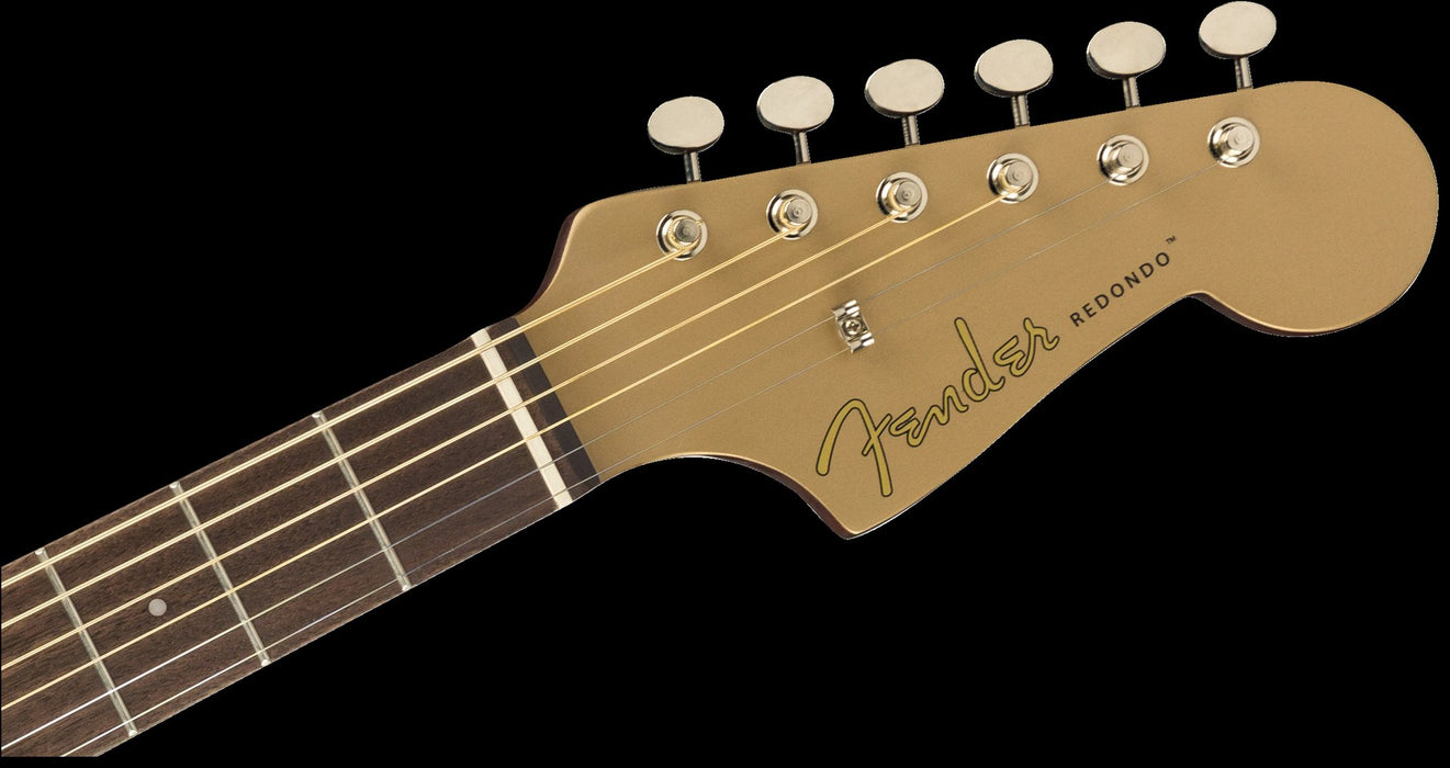 Fender Redondo Player Acoustic Electric Guitar - Bronze Satin with Bag