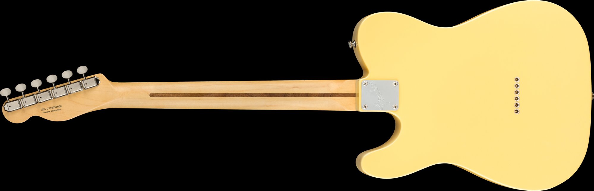 Fender American Performer Telecaster Maple Fingerboard Vintage White Electric Guitar
