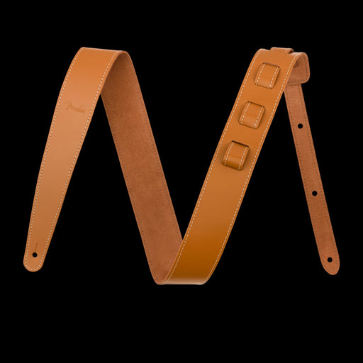 Fender 2" Essentials Leather Strap, Tan