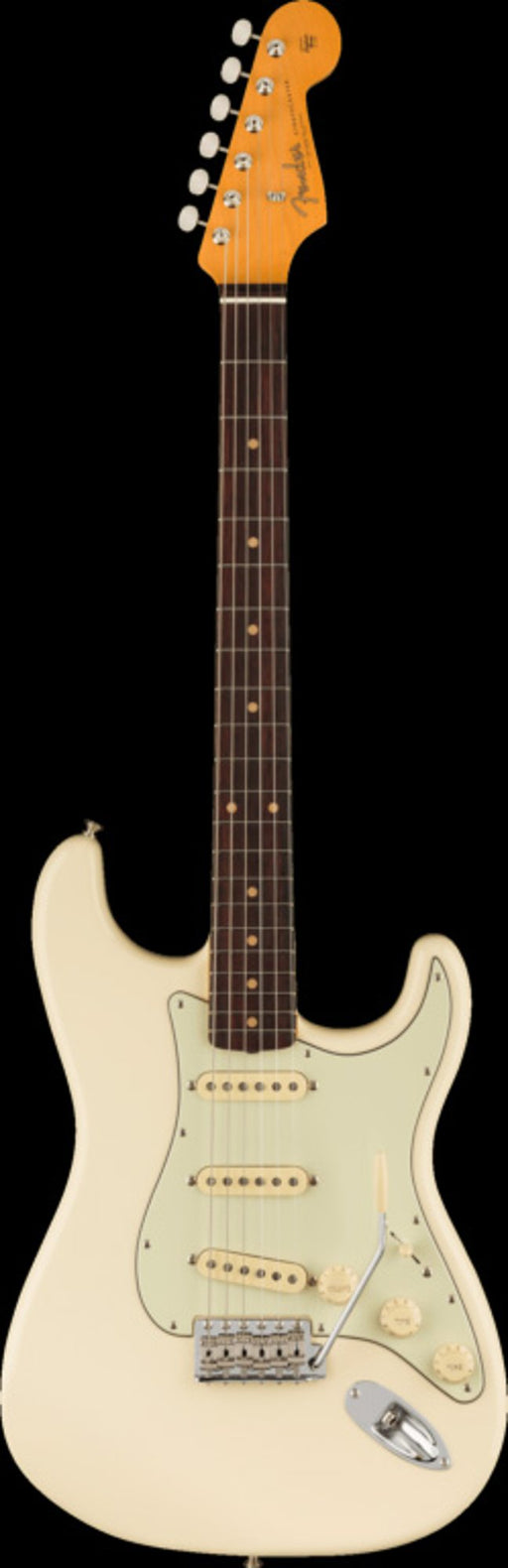 Fender American Vintage II 1961 Stratocaster Rosewood Fingerboard Olympic White Electric Guitar