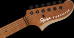 Squier Contemporary Active Starcaster®, Roasted Maple Fingerboard, Shoreline Gold Electric Guitars