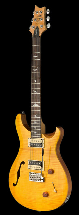 PRS SE Custom 22 Semi-Hollow Santana Yellow Electric Guitar