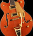 Gretsch G5422TG Electromatic Classic Hollow Body Double-Cut with Bigsby and Gold Hardware Orange Stain