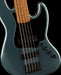 Squier Contemporary Active Jazz Bass® HH V, Roasted Maple Fingerboard, Black Pickguard, Gunmetal Metallic Bass Guitars