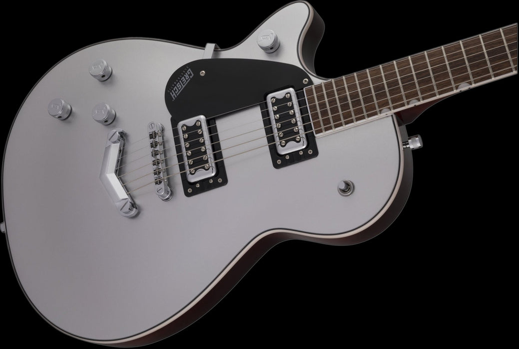 Gretsch G5230LH Electromatic Jet FT Single-Cut Airline Silver Left-Handed Guitar