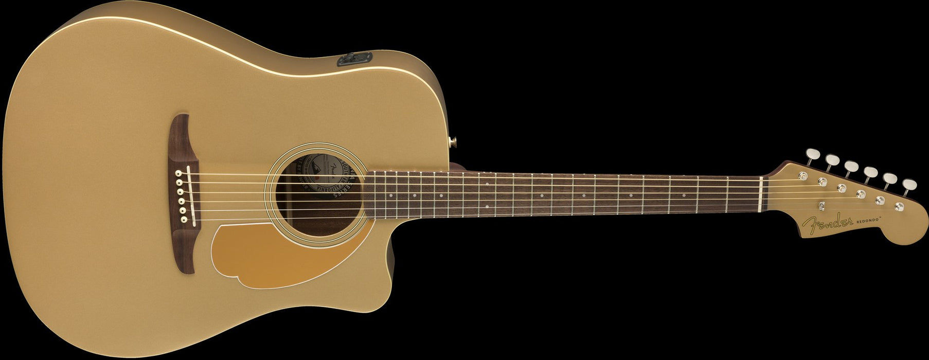 Fender Redondo Player Acoustic Electric Guitar - Bronze Satin with Bag