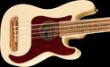 Fender Fullerton Precision Bass® Uke, Walnut Fingerboard, Tortoiseshell Pickguard, Olympic White