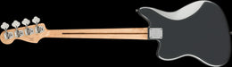 Squier Affinity Series Jaguar Bass H Laurel Fingerboard Black Pickguard Charcoal Frost Metallic