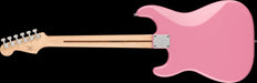 Squier Sonic Stratocaster HT H Maple Fingerboard White Pickguard Flash Pink